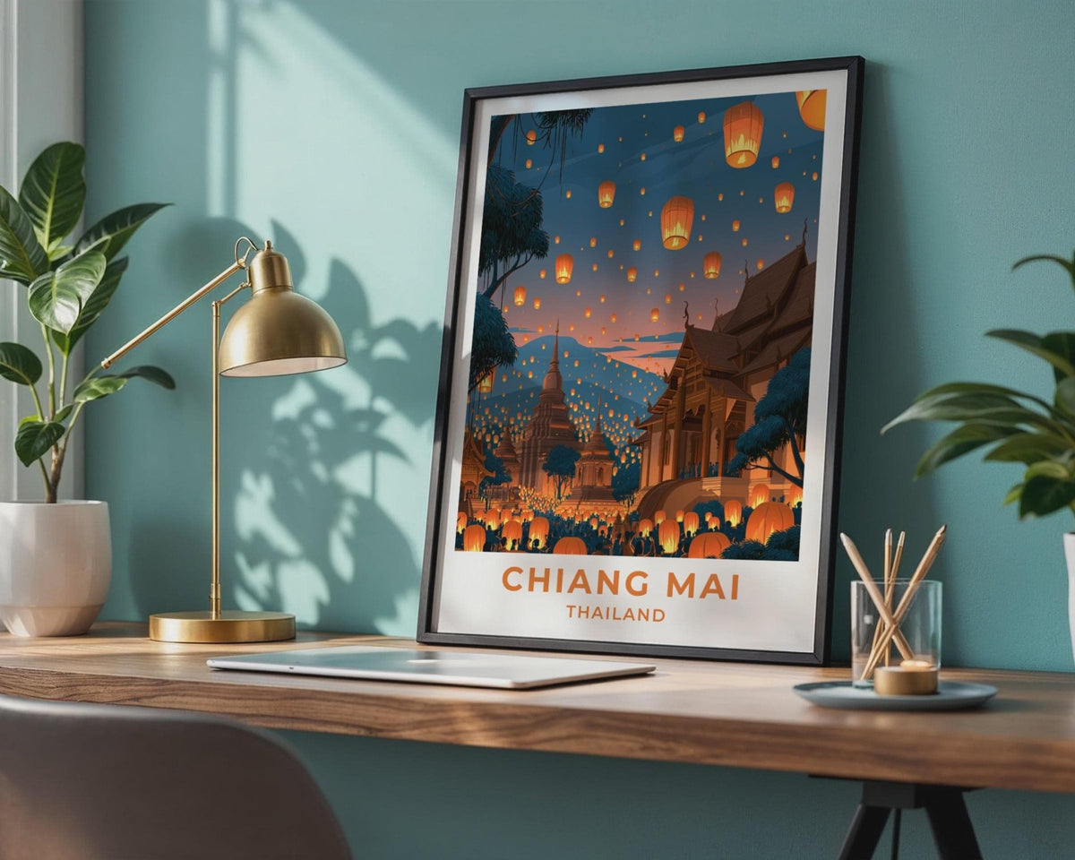 Chiang Mai Poster - WanderWall