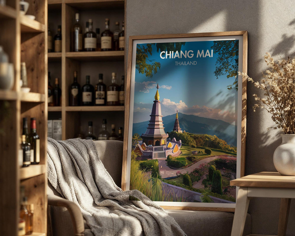 Chiang Mai Poster - WanderWall