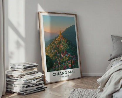 Chiang Mai Poster - WanderWall