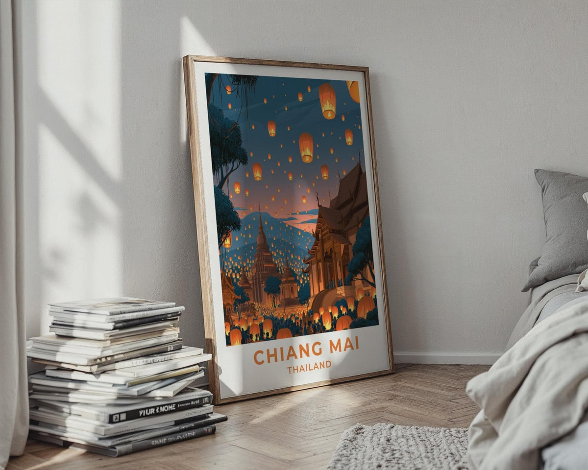 Chiang Mai Poster - WanderWall