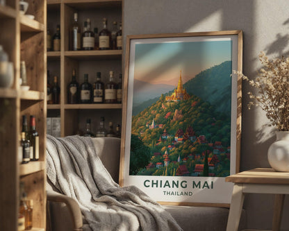 Chiang Mai Poster - WanderWall