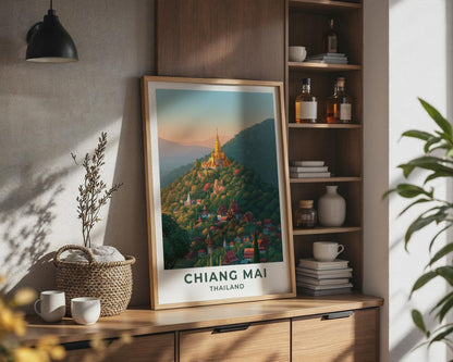 Chiang Mai Poster - WanderWall