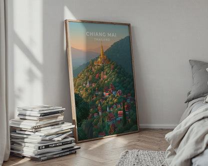 Chiang Mai Poster - WanderWall