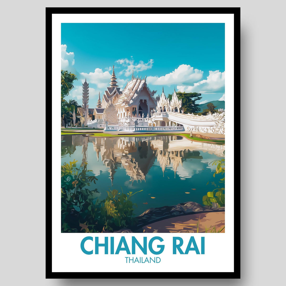 Chiang Rai Poster - WanderWall
