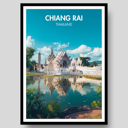 Chiang Rai Poster - WanderWall