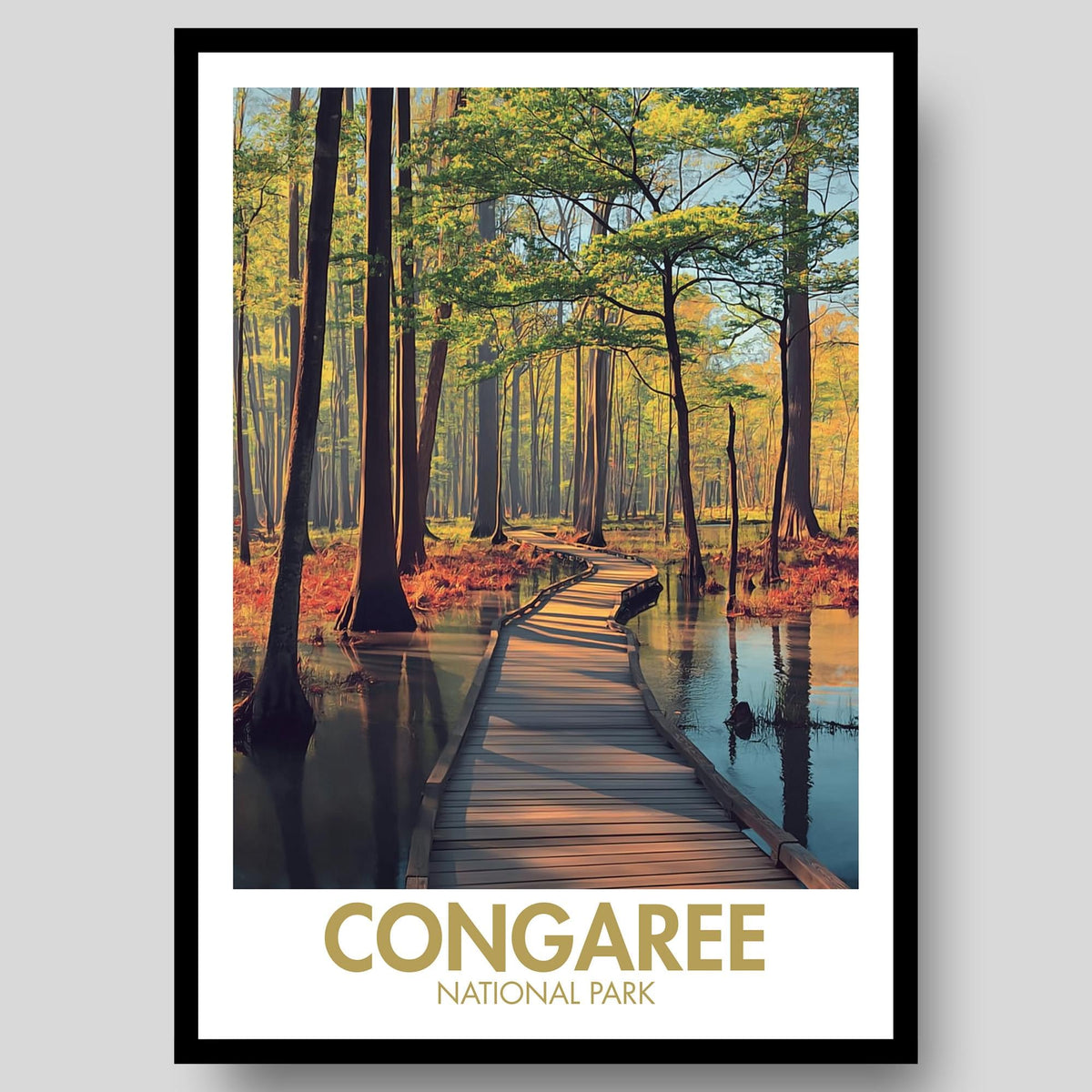 Congaree National Park Poster - WanderWall