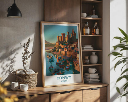 Conwy Castle Poster - WanderWall