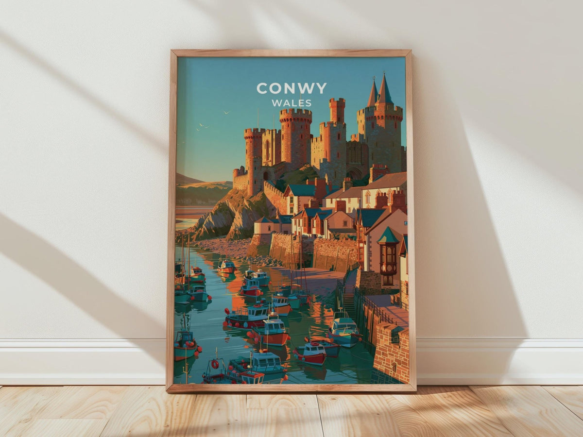 Conwy Castle Poster - WanderWall