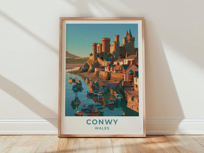 Conwy Castle Poster - WanderWall