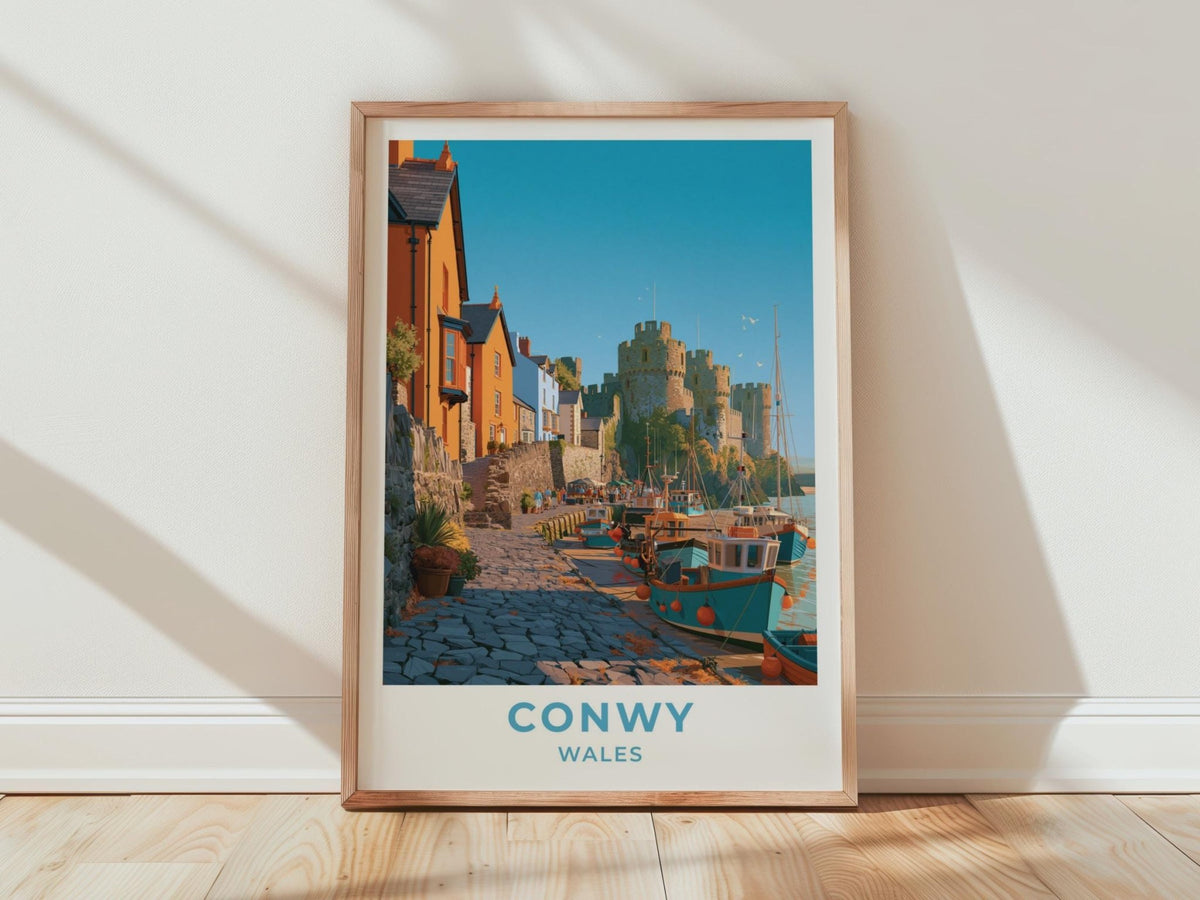 Conwy Castle Poster - WanderWall