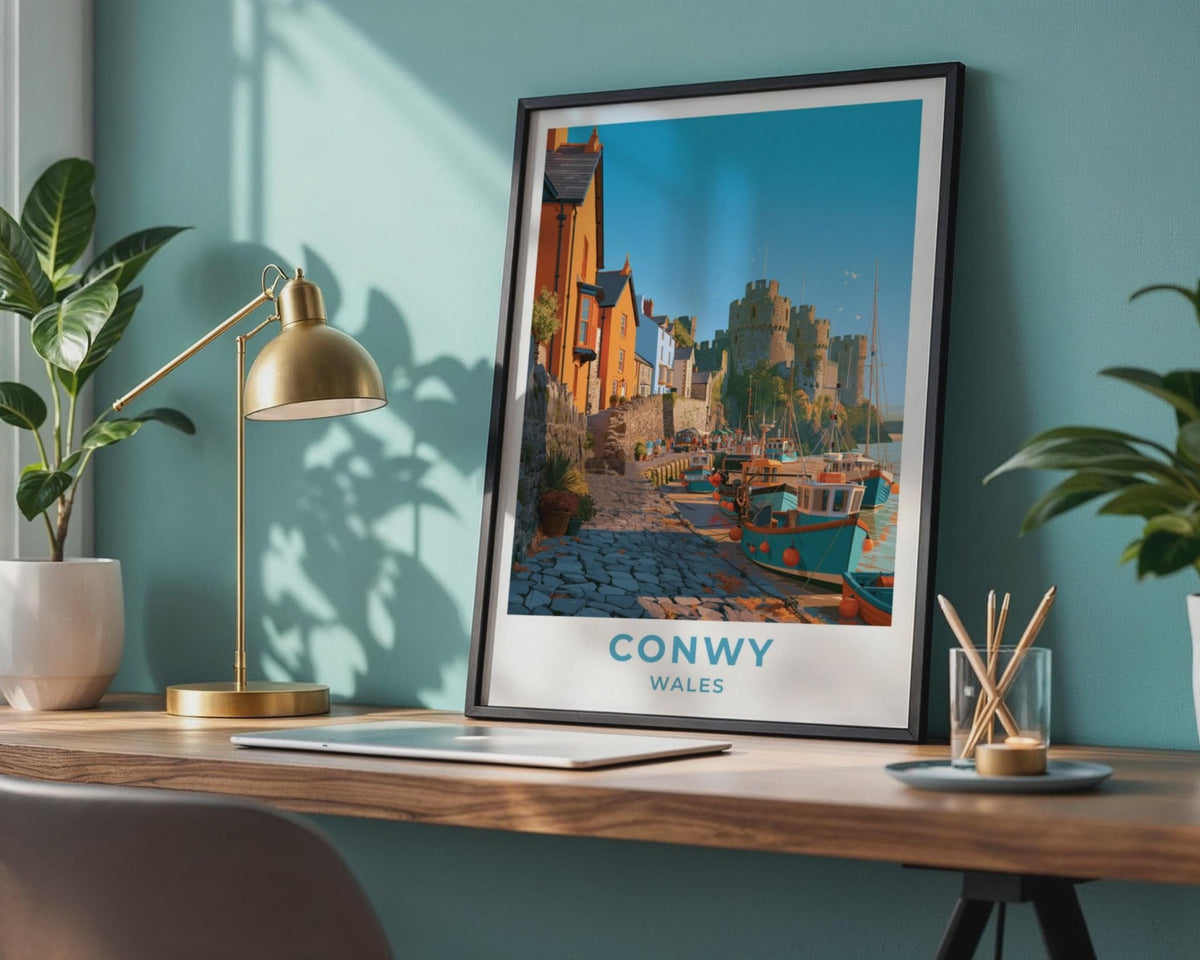 Conwy Castle Poster - WanderWall