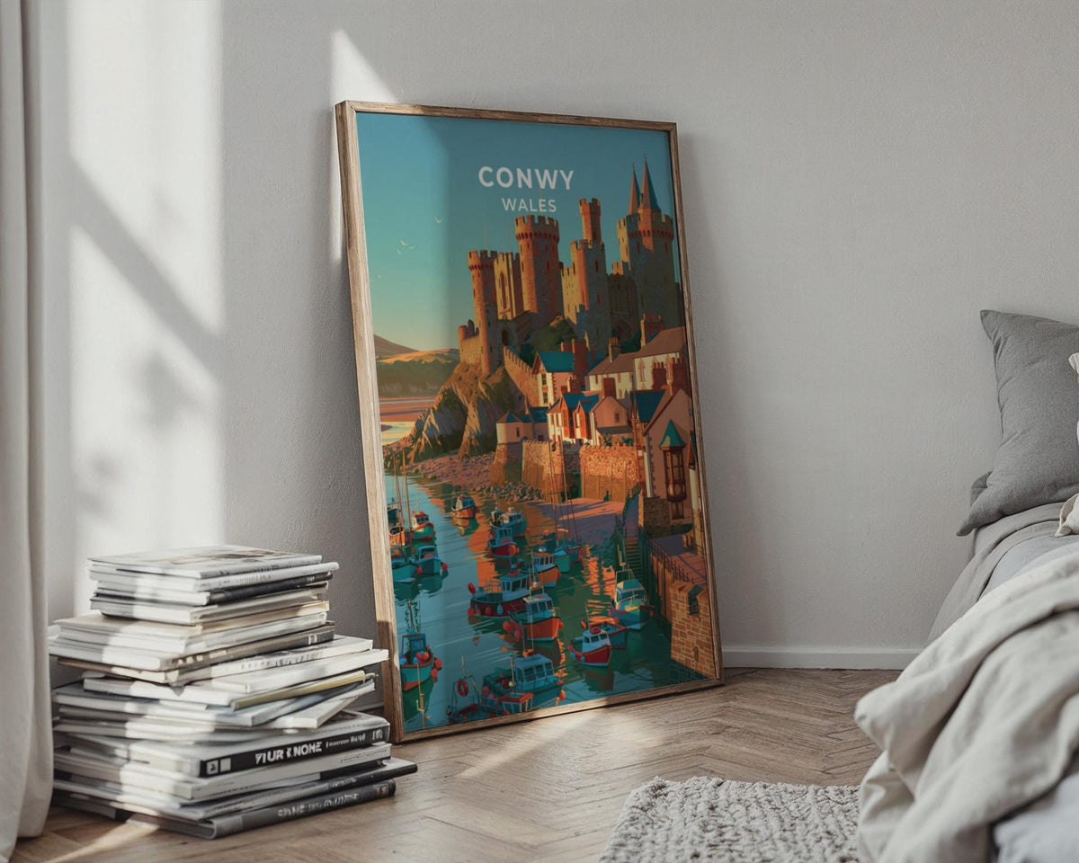 Conwy Castle Poster - WanderWall