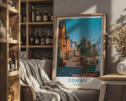 Conwy Castle Poster - WanderWall
