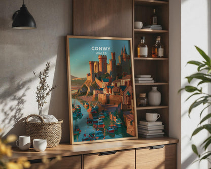 Conwy Castle Poster - WanderWall