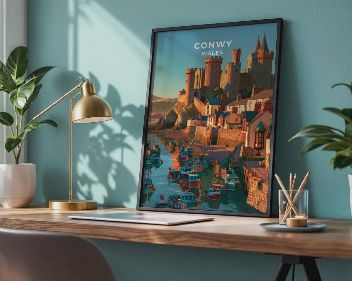 Conwy Castle Poster - WanderWall