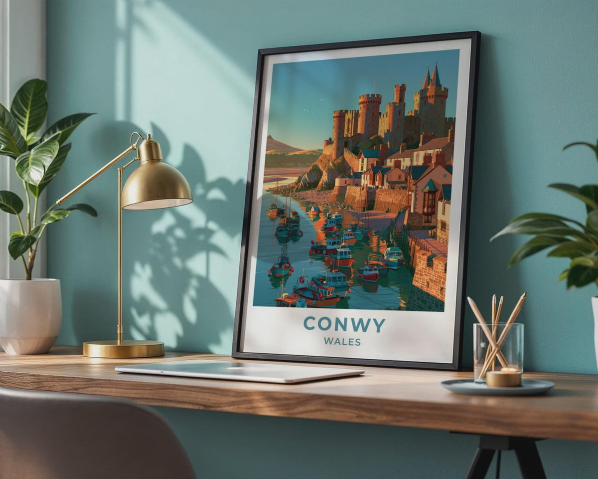 Conwy Castle Poster - WanderWall