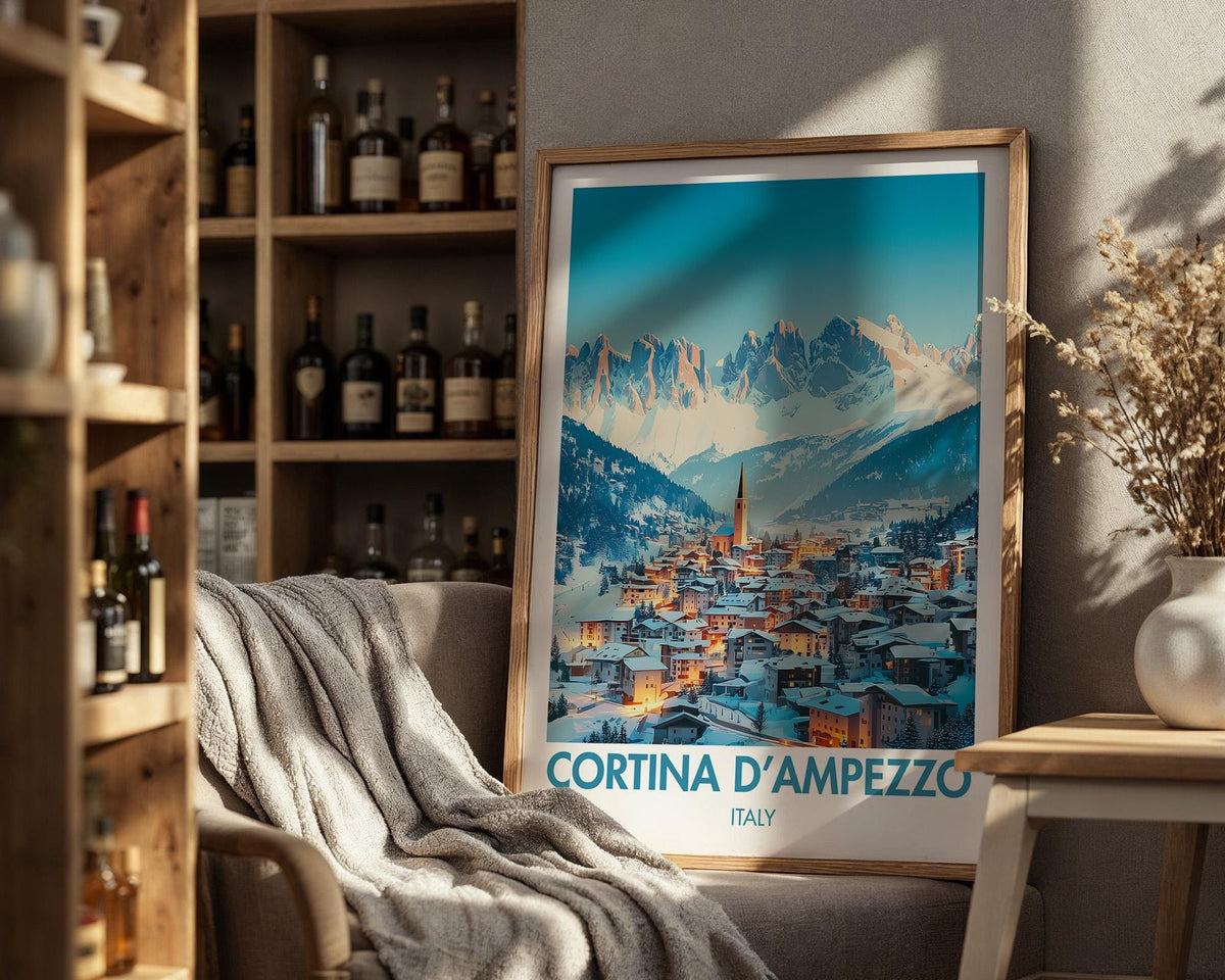 Cortina d'Ampezzo Poster - WanderWall