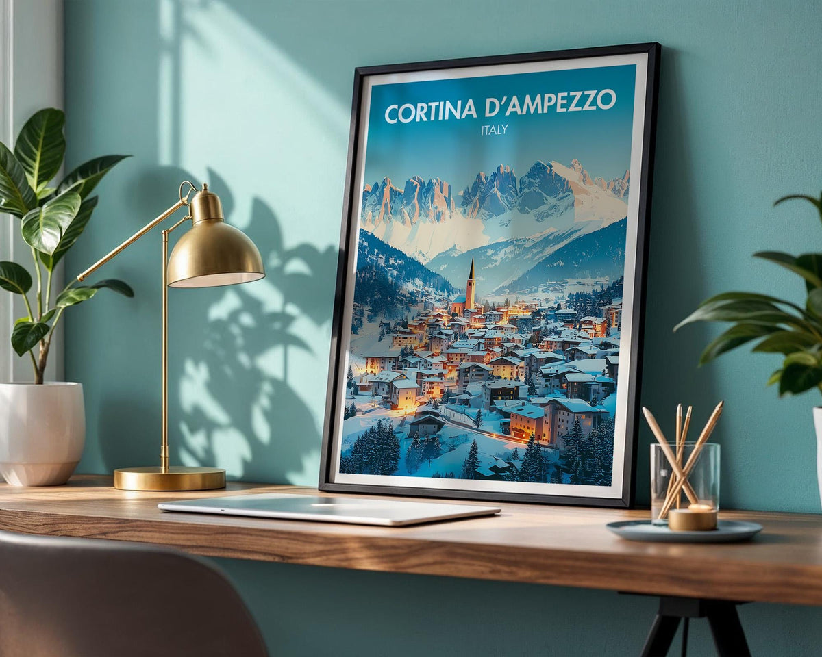 Cortina d'Ampezzo Poster - WanderWall