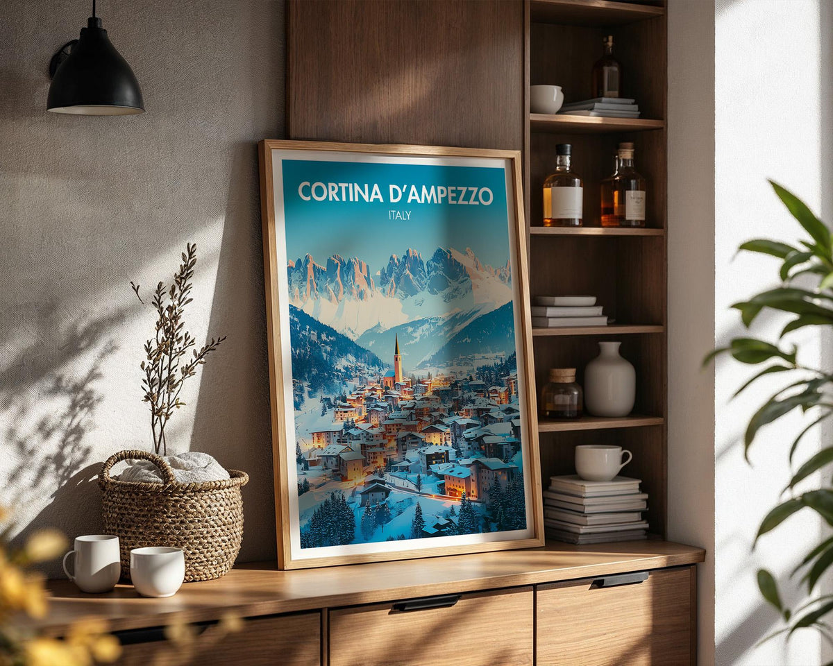 Cortina d'Ampezzo Poster - WanderWall