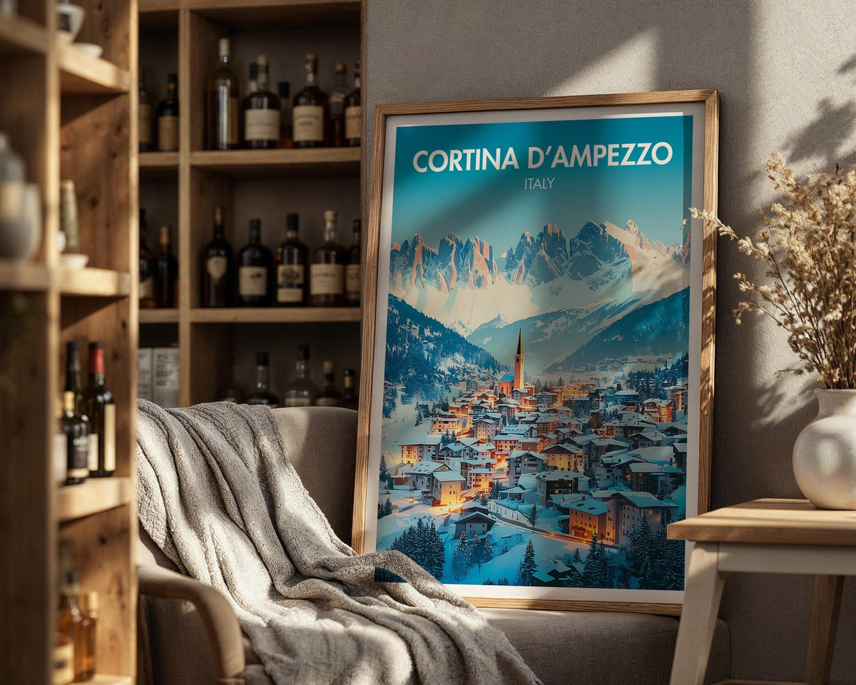 Cortina d'Ampezzo Poster - WanderWall