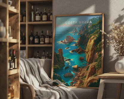 Costa Brava Poster - WanderWall