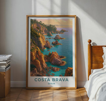 Costa Brava Poster - WanderWall