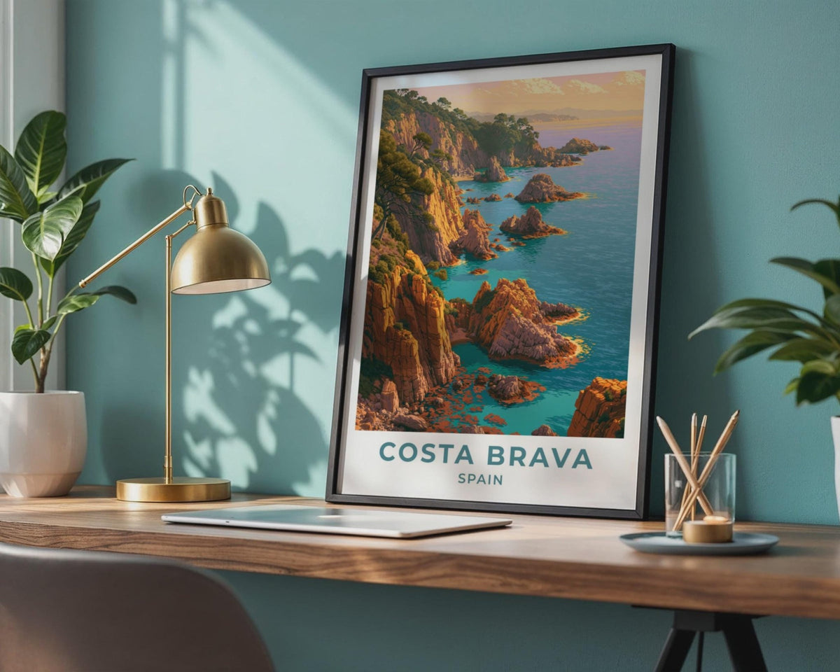 Costa Brava Poster - WanderWall