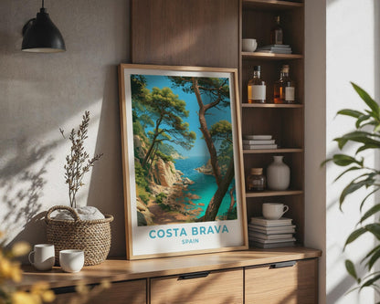 Costa Brava Poster - WanderWall