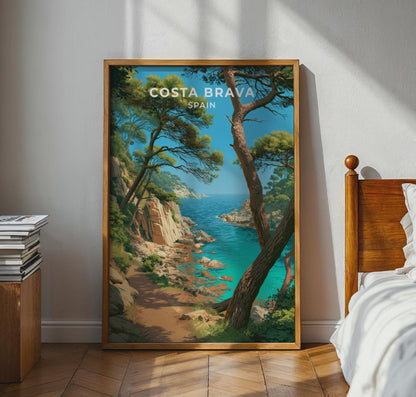 Costa Brava Poster - WanderWall