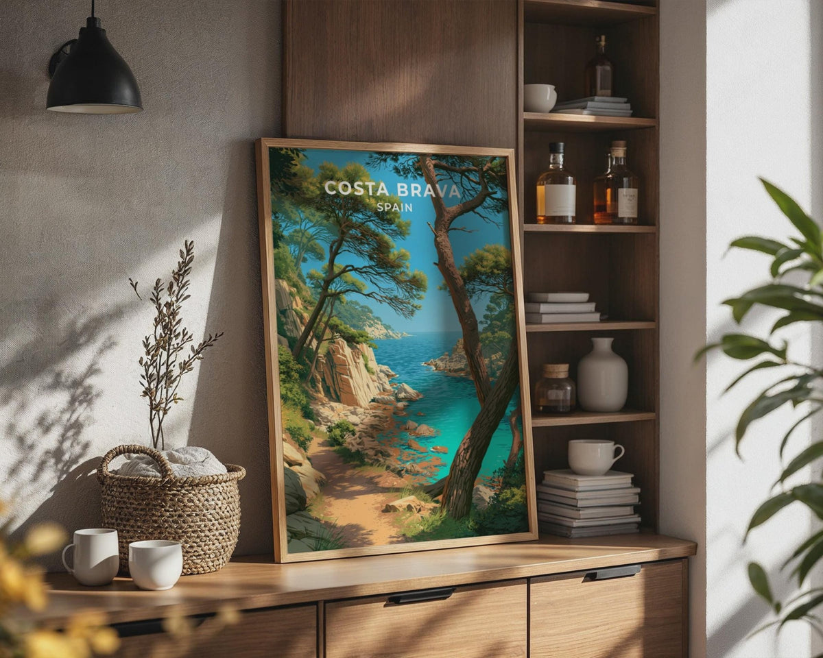 Costa Brava Poster - WanderWall