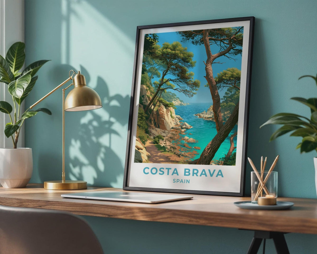 Costa Brava Poster - WanderWall