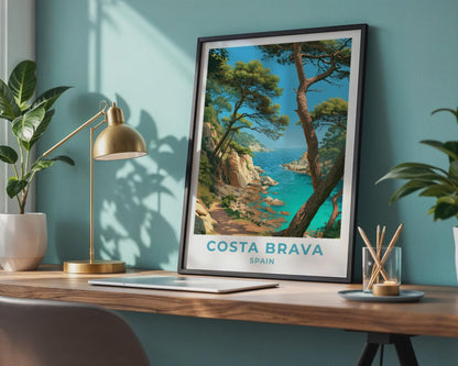 Costa Brava Poster - WanderWall