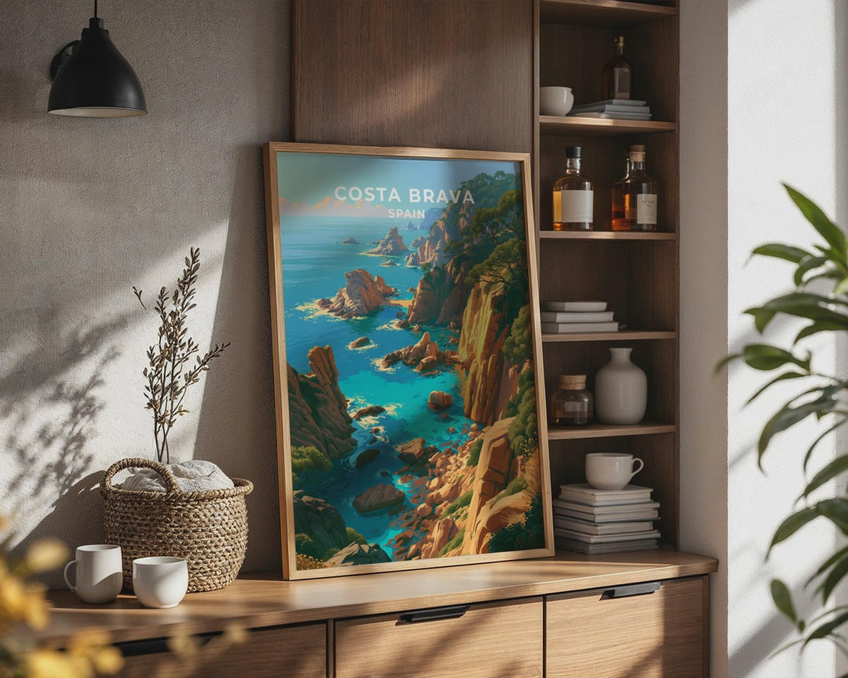 Costa Brava Poster - WanderWall