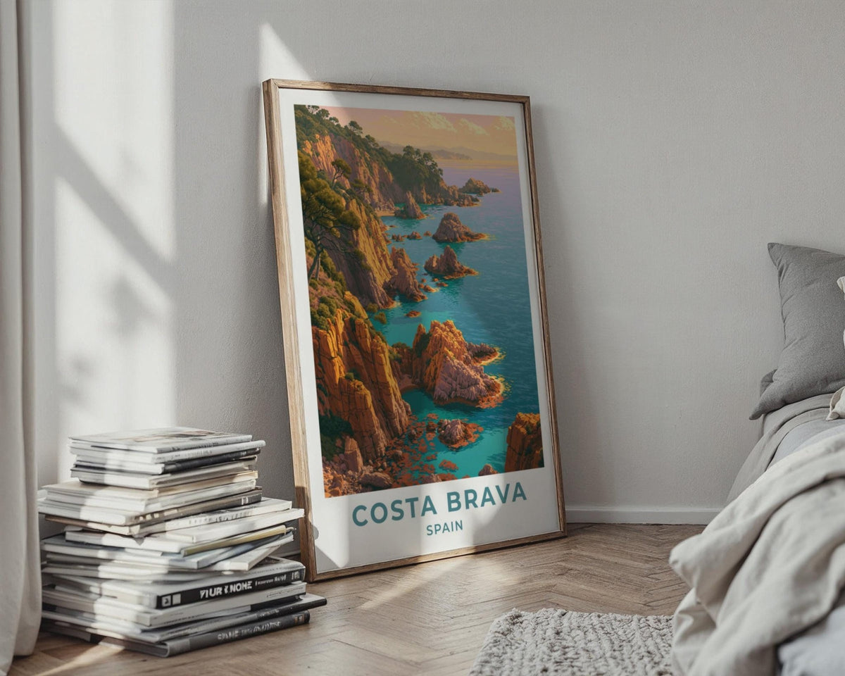 Costa Brava Poster - WanderWall