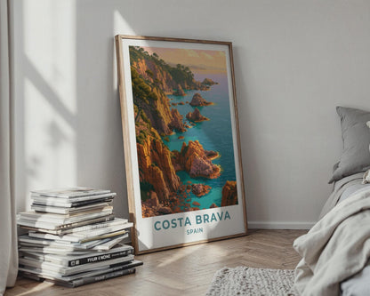 Costa Brava Poster - WanderWall