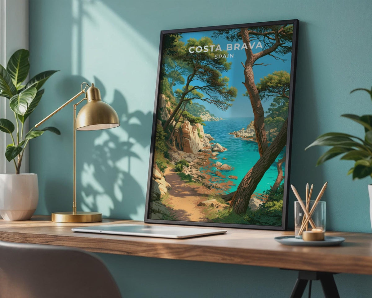 Costa Brava Poster - WanderWall