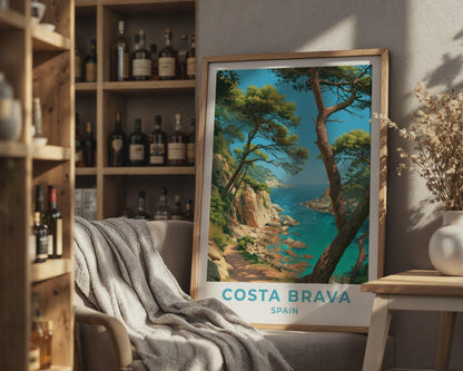 Costa Brava Poster - WanderWall