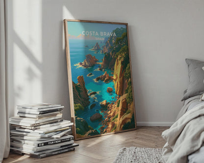 Costa Brava Poster - WanderWall