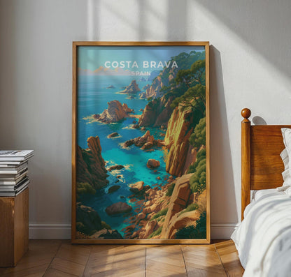 Costa Brava Poster - WanderWall