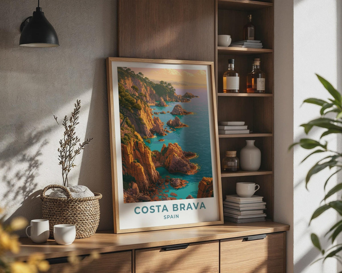 Costa Brava Poster - WanderWall