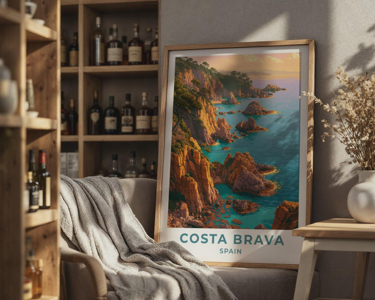 Costa Brava Poster - WanderWall