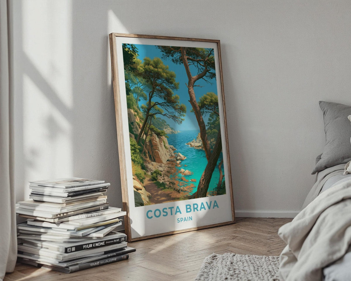 Costa Brava Poster - WanderWall