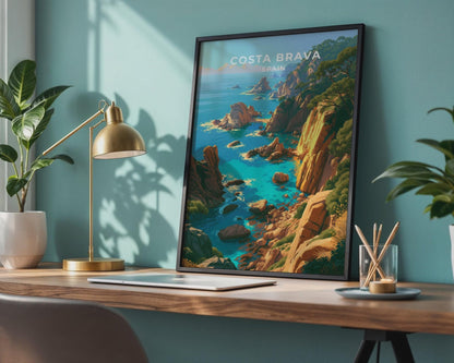 Costa Brava Poster - WanderWall