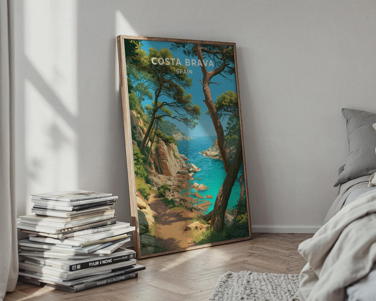 Costa Brava Poster - WanderWall