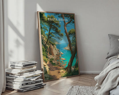 Costa Brava Poster - WanderWall