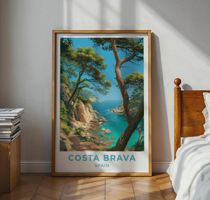 Costa Brava Poster - WanderWall