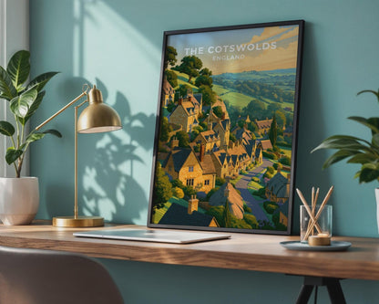 Cotswolds Poster - WanderWall