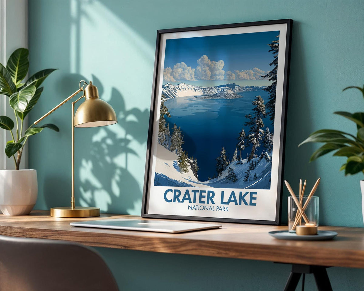 Crater Lake Poster - WanderWall