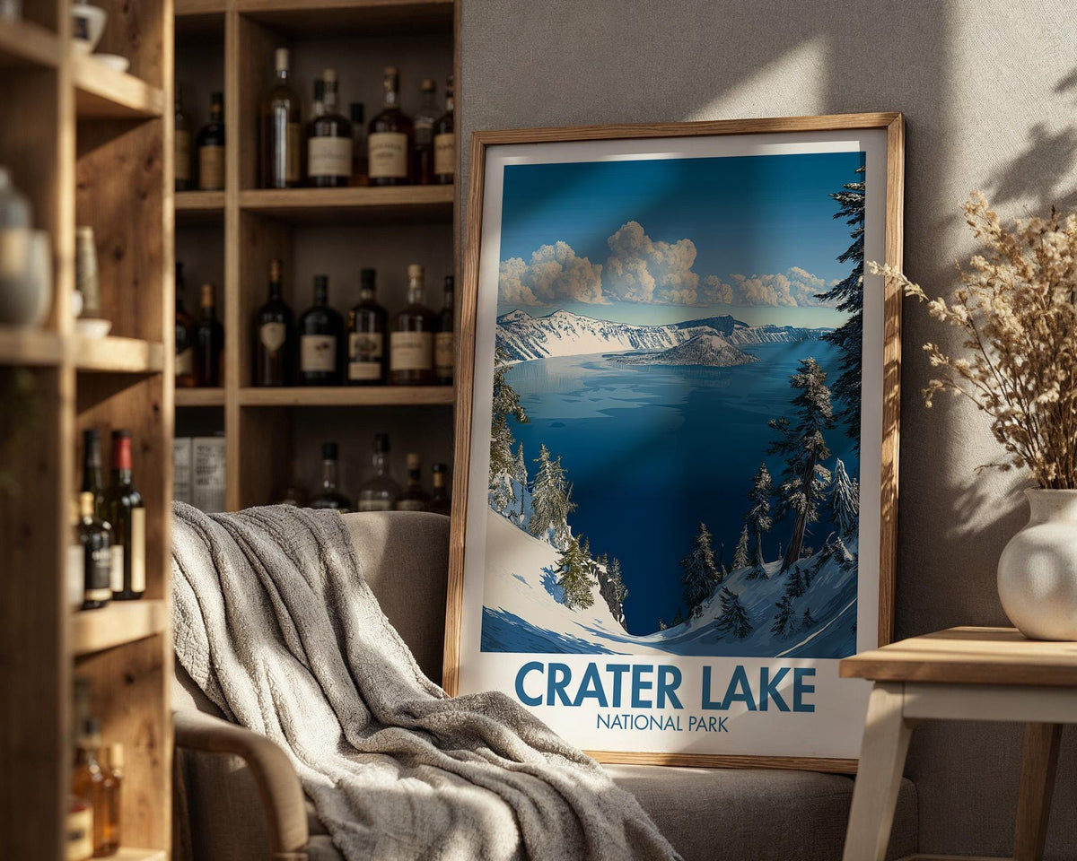 Crater Lake Poster - WanderWall