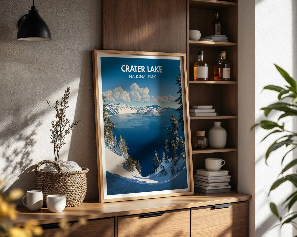 Crater Lake Poster - WanderWall